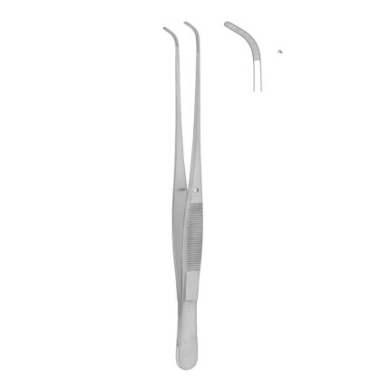 Dressing Forceps (According to Brophy, Curved)