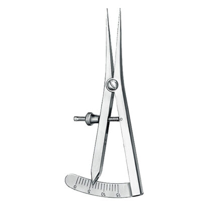 Caliper, Castrovieojo, 0-15 mm