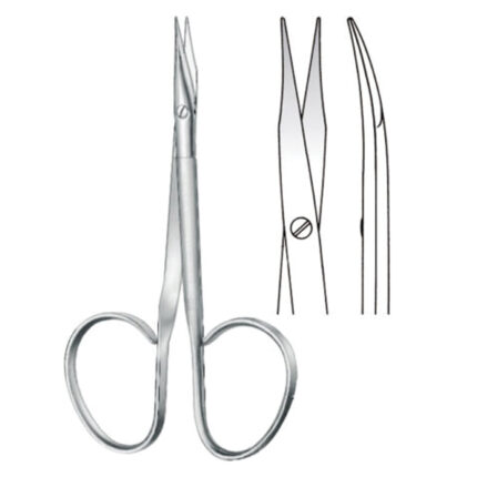 Curved Cleft Palate Scissors