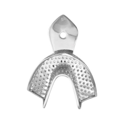 Stainless Steel Impression Trays (L4) Perforated Stainless Steel Coe Type