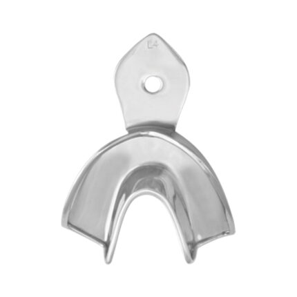Stainless Steel Impression Trays (L4) Plain Stainless Steel Rim Lock Type