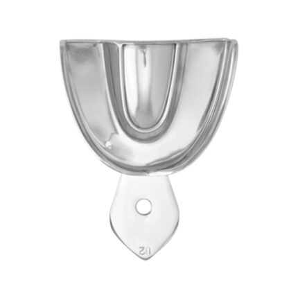 Stainless Steel Impression Trays (U2) Plain Stainless Steel Rim Lock Type