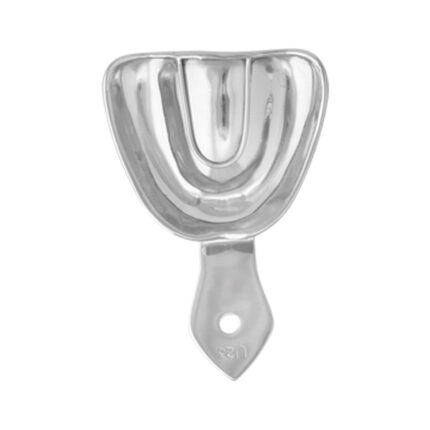 Stainless Steel Impression Trays (U23) Plain Stainless Steel Rim Lock Type