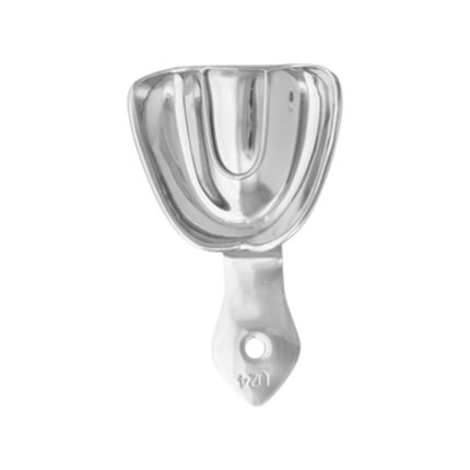 Stainless Steel Impression Trays (U24) Plain Stainless Steel Rim Lock Type