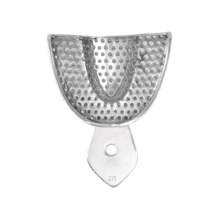 Stainless Steel Impression Trays (U3) Perforated Stainless Steel Coe Type