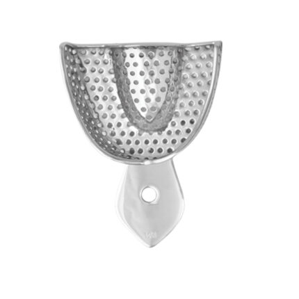 Stainless Steel Impression Trays (U4) Perforated Stainless Steel Coe Type